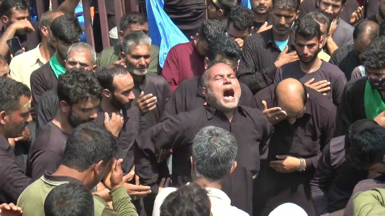 10th muharram #Balhama srinagar Molvi Ghulam hussain joo