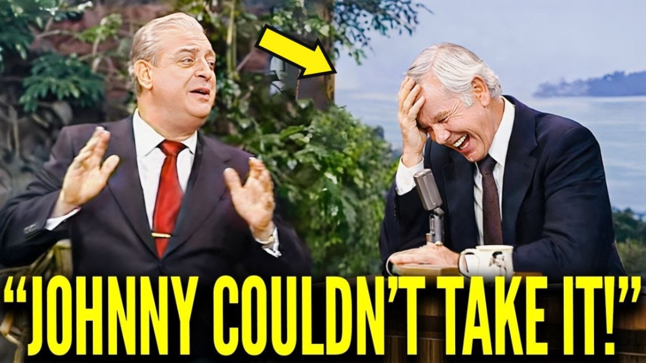 Johnny Carson Couldn’t Stop Laughing at Rodney Dangerfield’s Most Savage Jokes!