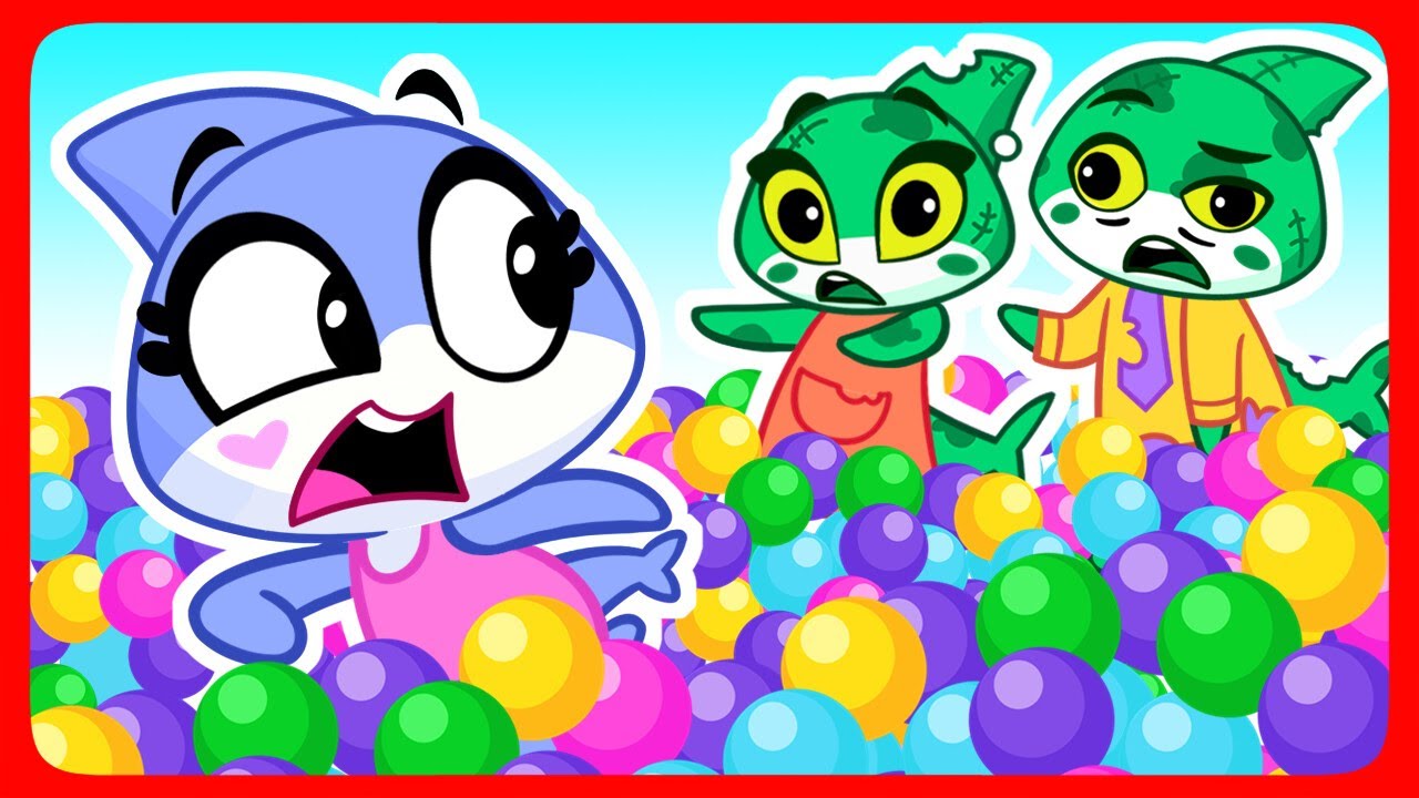 Bebés VS Zombis Espeluznantes | Canción de Baile Zombie | Sharky & Sparky