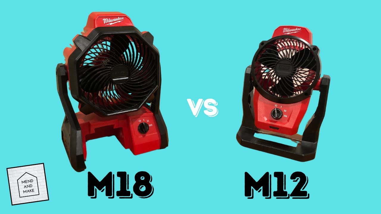 Обзор вентилятора Milwaukee M18 для стройплощадки и монтажного вентилятора M12