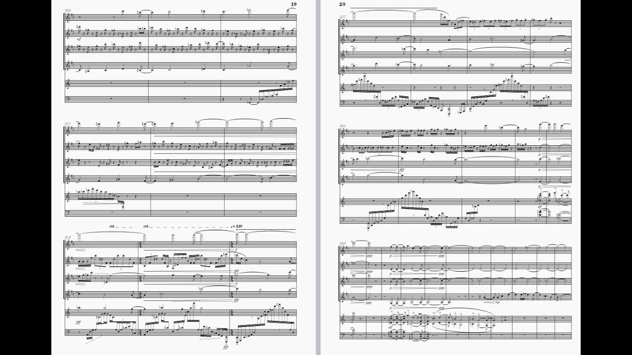 Clarinet Quintet (1st Movement)