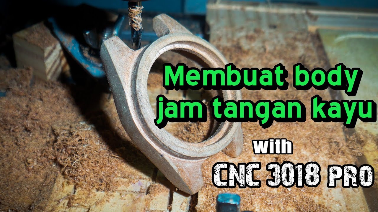 Membuat body jam tangan kayu