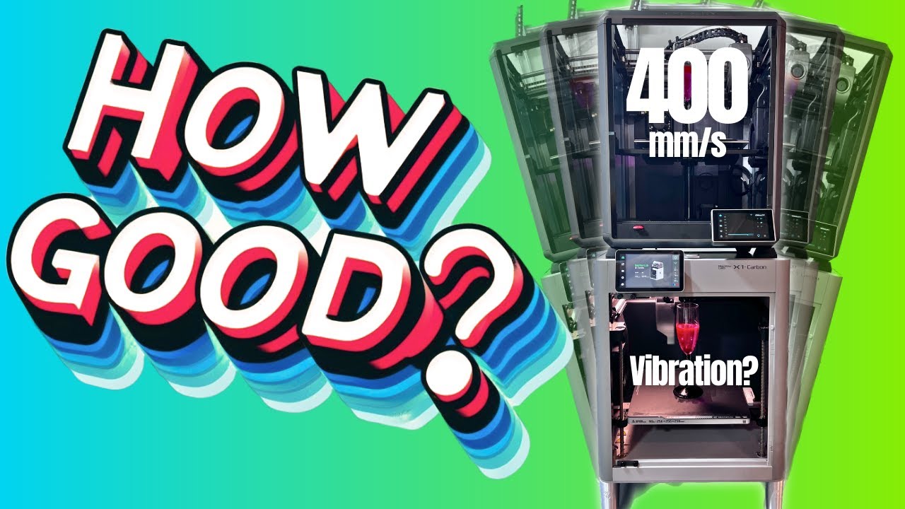 We're adding Vibrations to 3D printers to see what happens! Feat. Bambu X1C & Creality K1