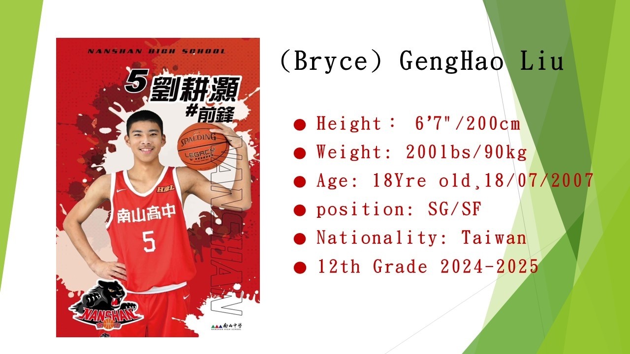 2024-25(Bryce)GengHao Liu/6’7