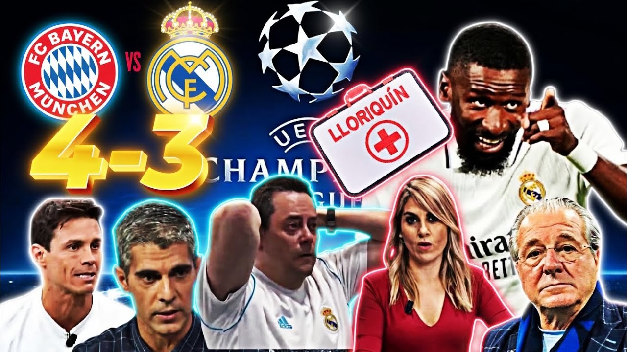 👉🤣🤡TOP DE LLOROS MADRIDISTAS AL BAYERN-R.MADRID