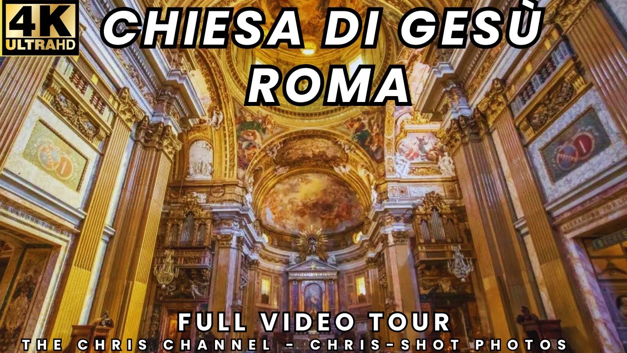 Exploring the Stunning Chiesa di Gesù - A Full Video Tour (4k Ultra HD)