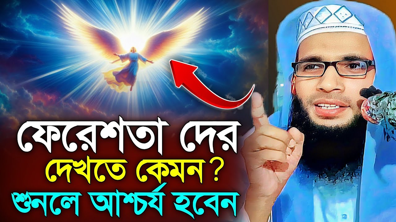 Abdullah zubair waz | ফেরেশতা দের দেখতে কেমন | আব্দুল্লাহ জুবায়ের ওয়াজ | zubair jalsa | waz |bayan