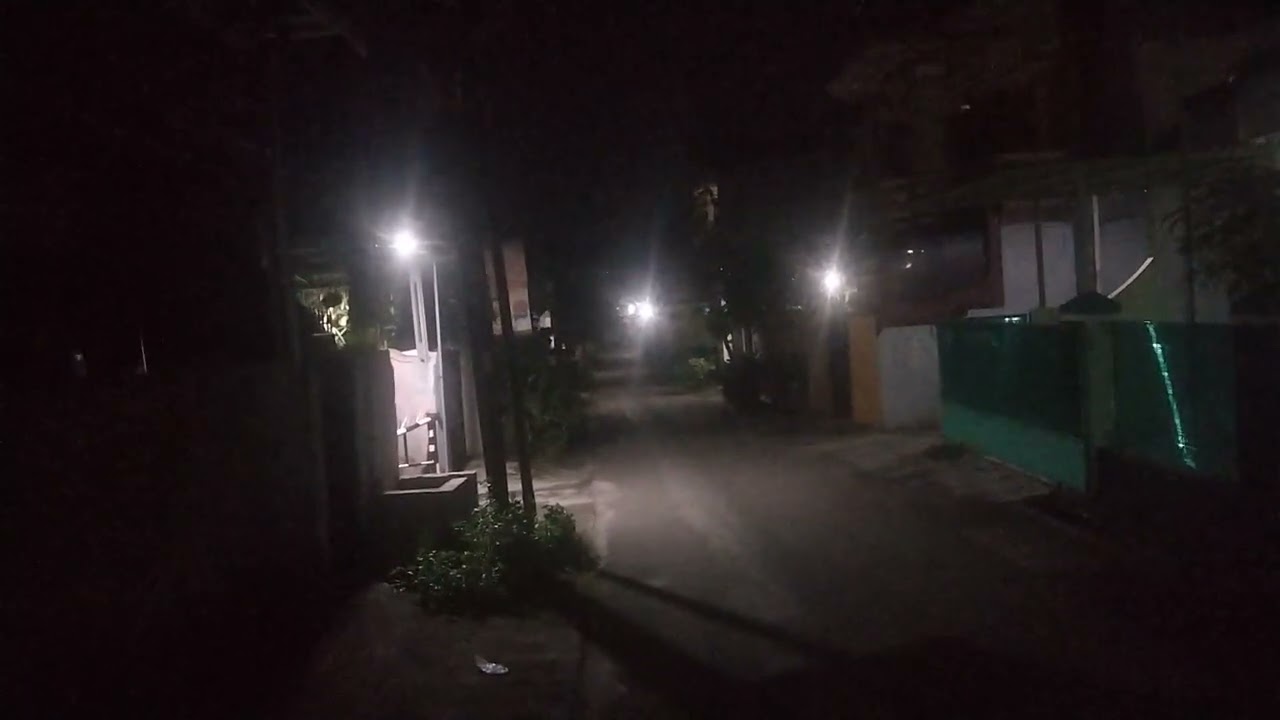 malam hari di Citayem Depok 