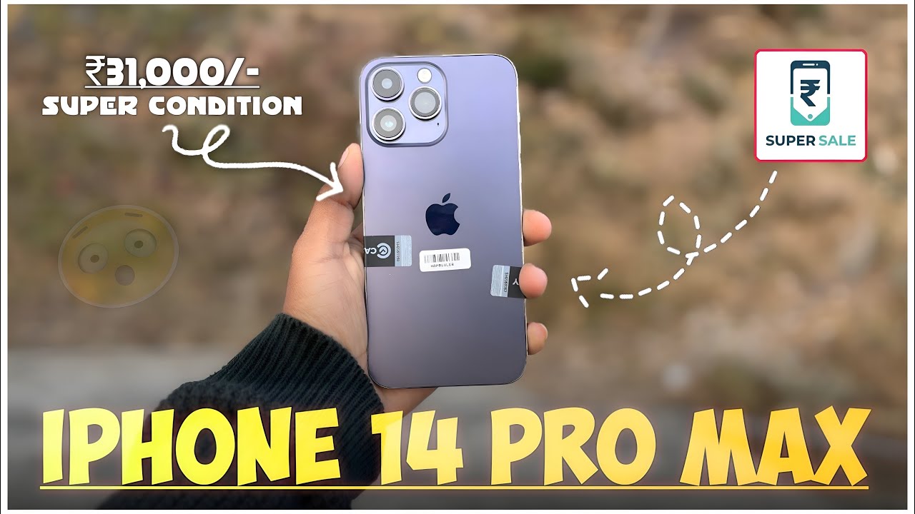 iPhone 14 Pro Max ₹30,000/- 🤯🔥 from Cashify Grade - C- Unboxing