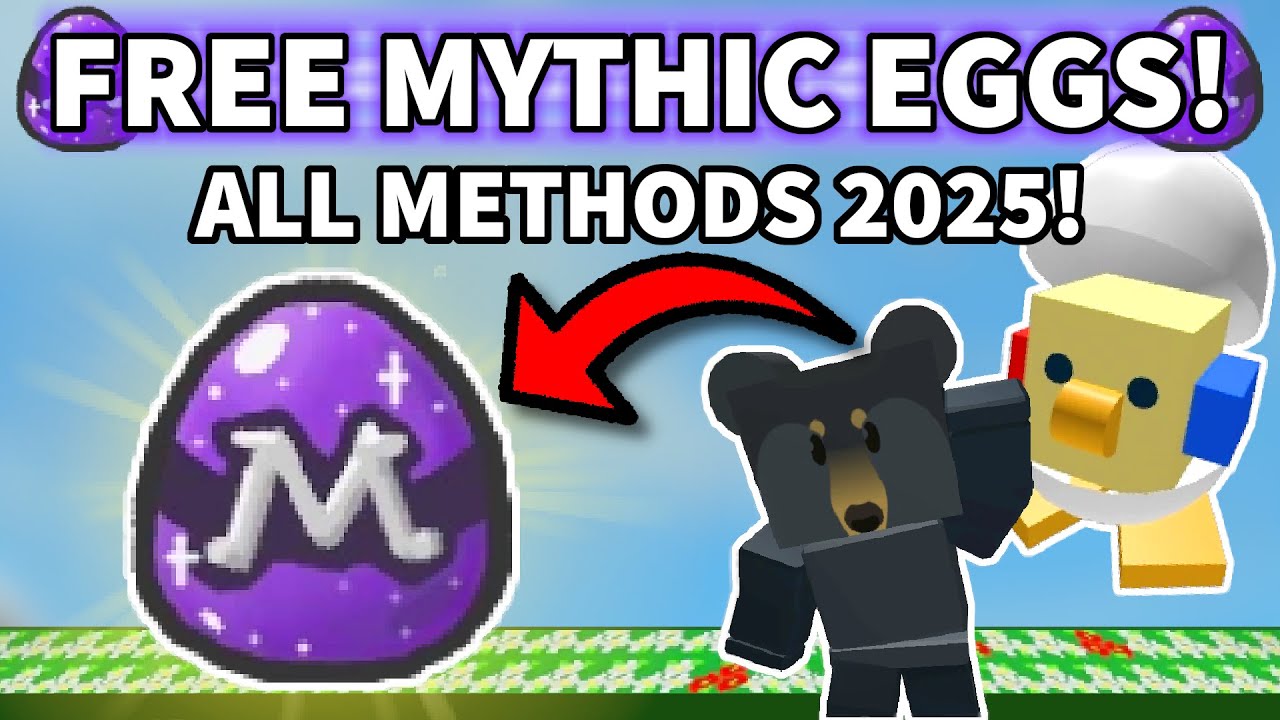 FASTEST FREE Mythic Egg Methods in Bee Swarm Simulator (2025 Update!)
