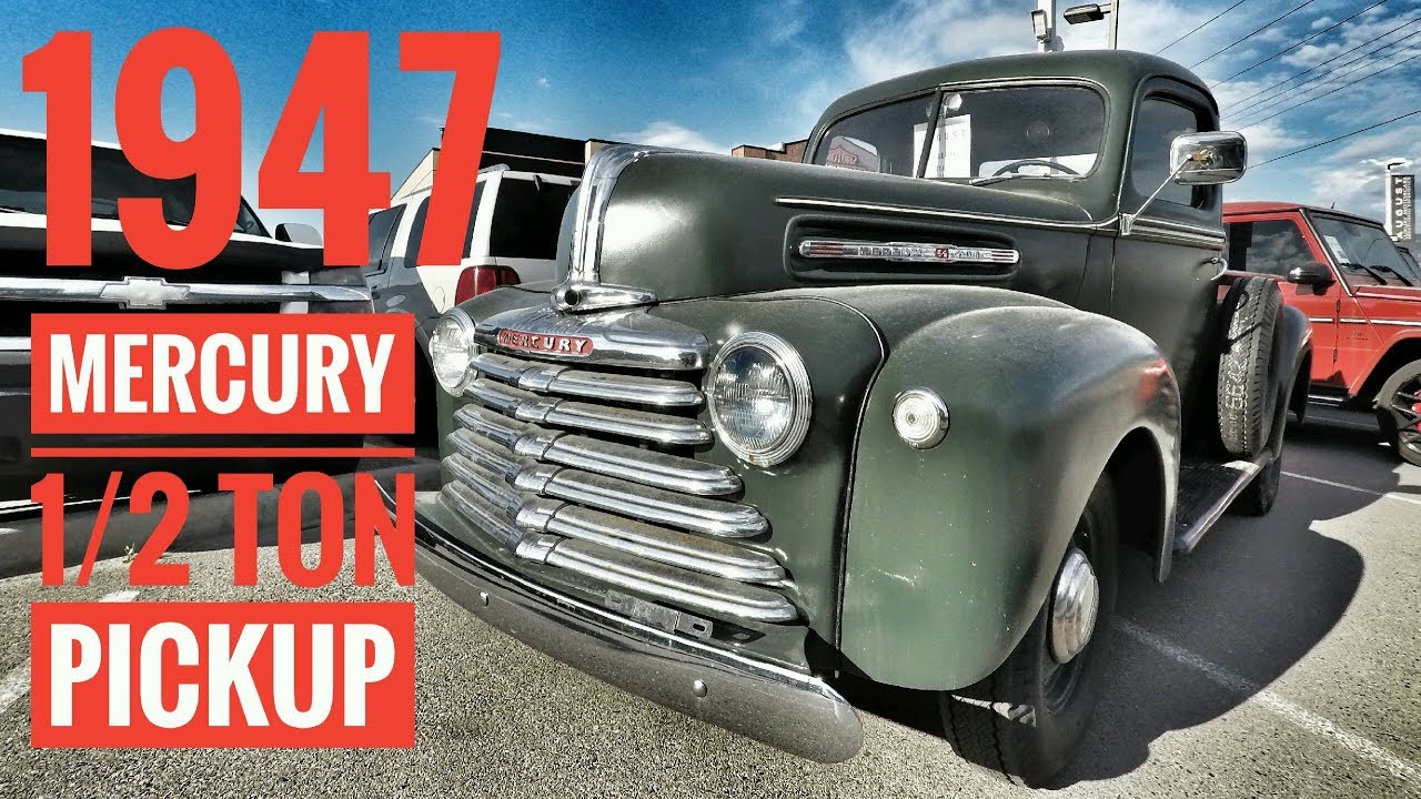 1947 Mercury 1/2 Ton Pickup Truck Classic Beauty!