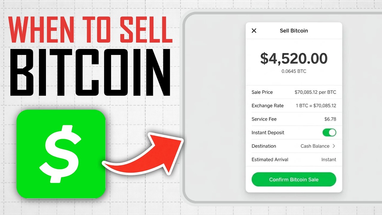 How to Know When to Sell Bitcoin on Cash App (Full Guide)