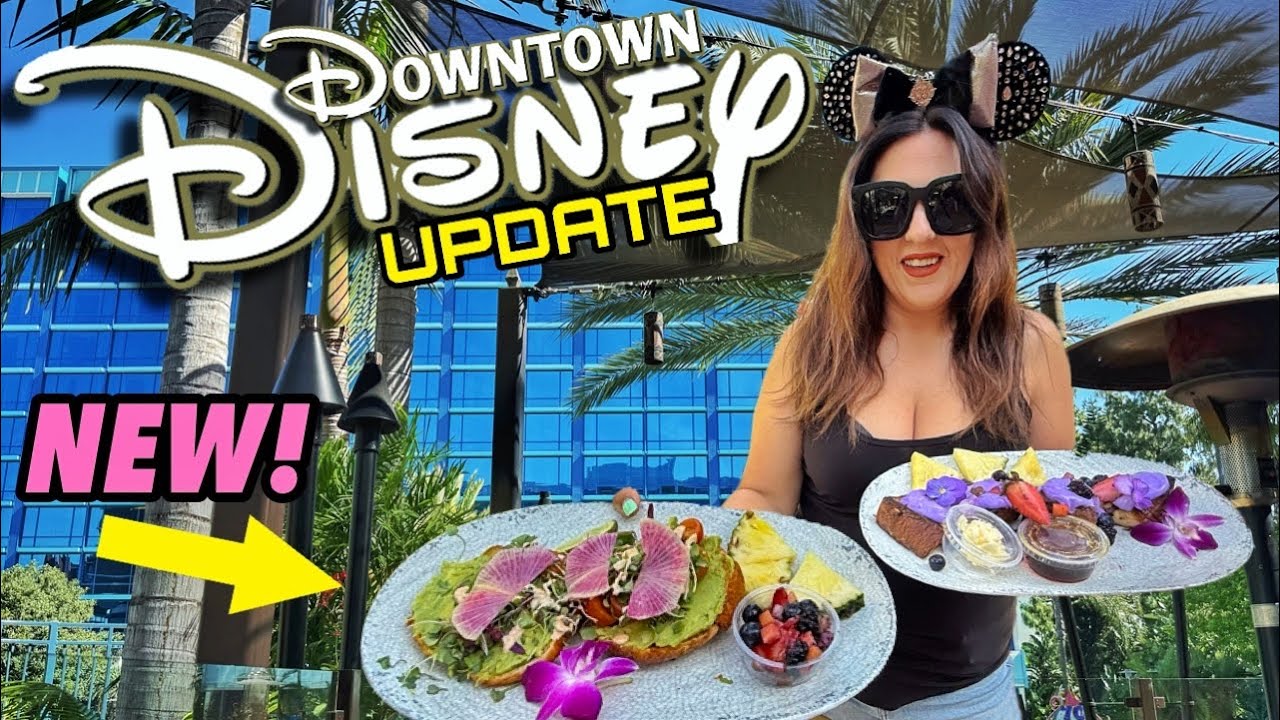 DOWNTOWN DISNEY UPDATE! NEW BREAKFAST AT TRADER SAMS, 70TH MERCH + SALT & STRAW ICE CREAM CHANGE!