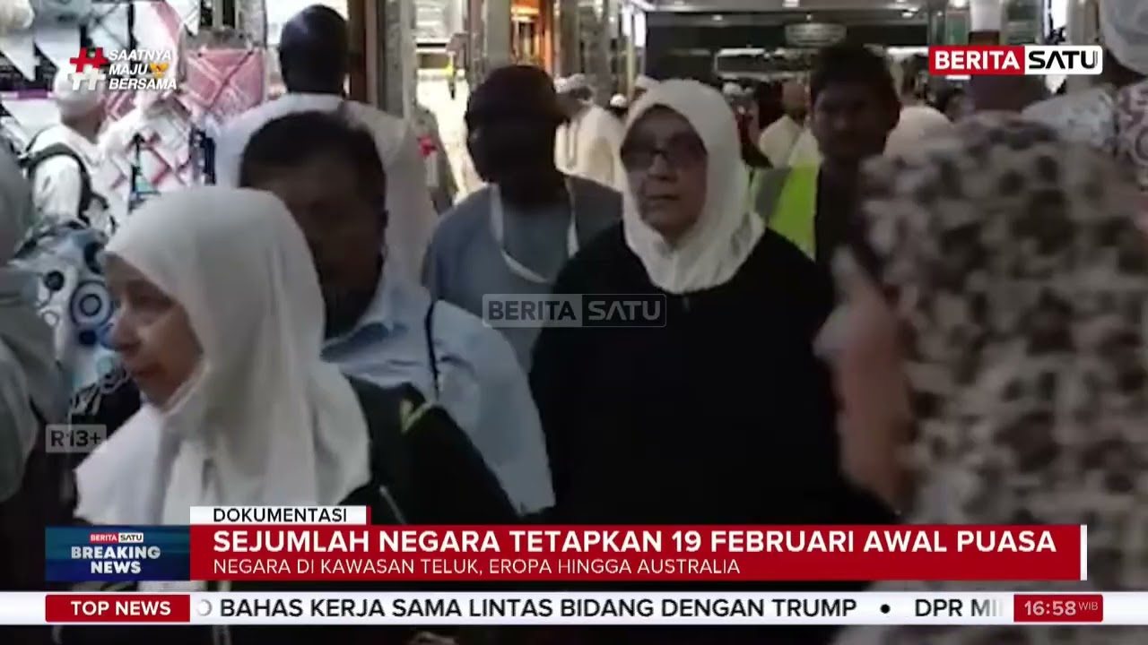 Negara Mana Saja yang Tetapkan 19 Februari Sebagai Awal Ramadan 2026 #Beritasatu