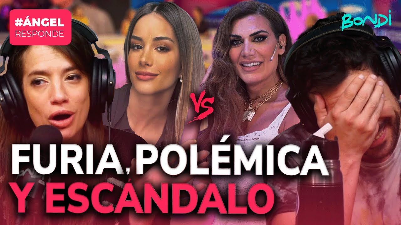 FLOR DE LA V VS ESTEFI BERARDI: FURIA, TRAICI&Oacute;N Y ESC&Aacute;NDALO | &Aacute;NGEL RESPONDE 07/11 #bondi #lam