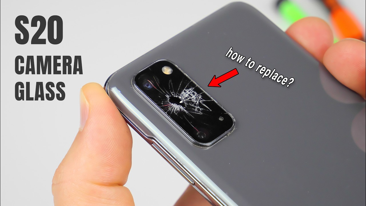 Замена стекла камеры Samsung Galaxy S20 (ПОЧИНИ САМ ДОМА!) | Пошаговое руководство