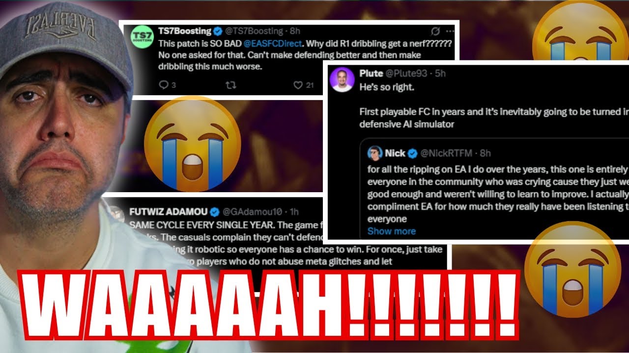 LLORADERA HIST&Oacute;RICA! La comunidad se vuelve loca con el parche FC 26 😅