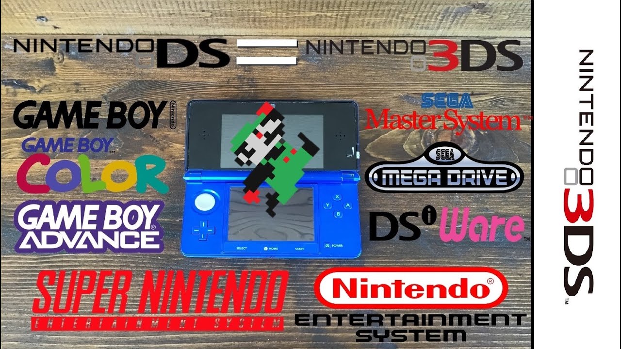 Эмуляторы для Nintendo 3DS - DS, NES, SNES, Game Boy, SEGA - TWiLightMenu
