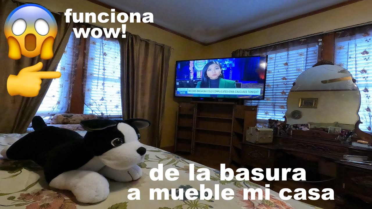 😱😱 DE LA BASURA A Mueble Mi Casa / LO QUE TIRAN EN USA LOS MILLONARIOS / Cristian Con d