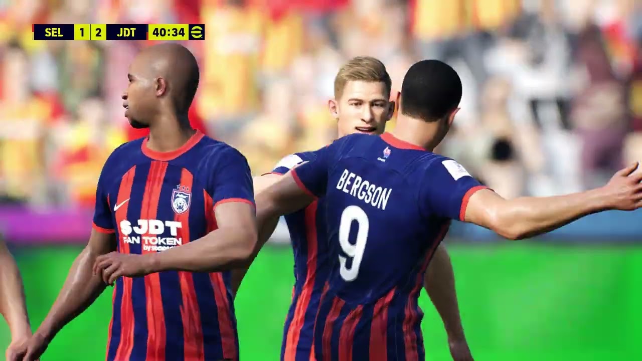 SELANGOR FC vs JOHOR DARUL TA'AZIM | Malaysian Football League 2024 HD [1080p60] eFootball™ v 4.1.0