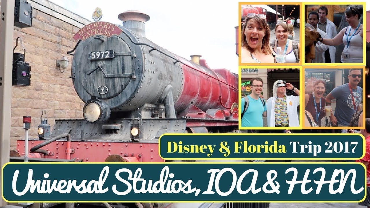 Walt Disney World & Orlando Vacation Vlog #8 | Universal Studios, IOA & HHN | KrispySmore Sept 2017