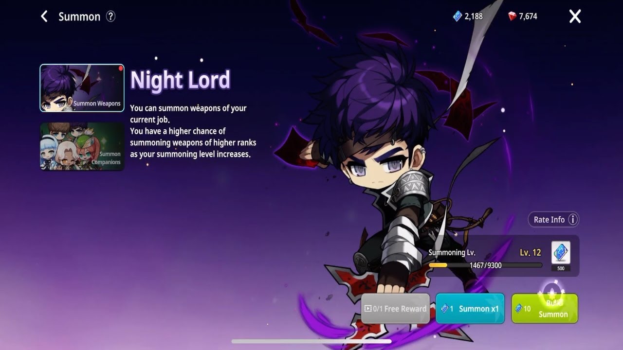 2100 summon tickets VS 0.02% chance. Who wins? Maplestory Idle RPG [31]