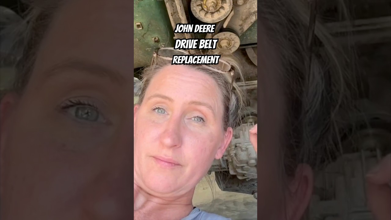 John Deere Drive Belt Replacement