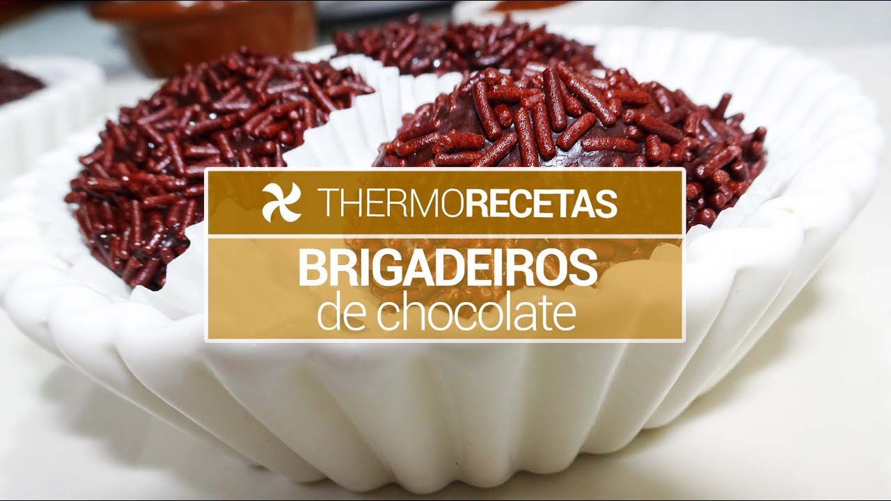 Brigadeiros de chocolate