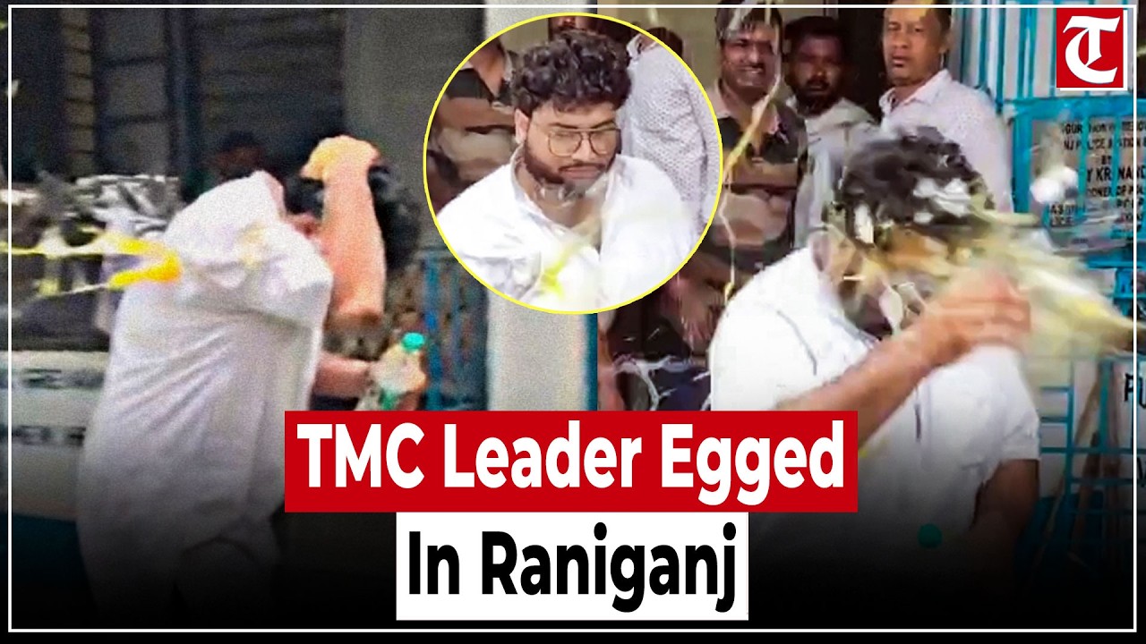 West Bengal: TMC Youth Leader Soumitra Banerjee Attacked With Eggs Amid Court Appearance