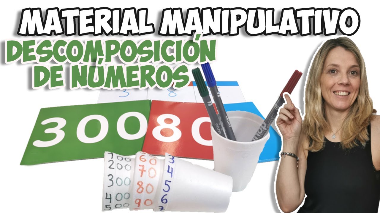 Material Manipulativo | Descomposición de números