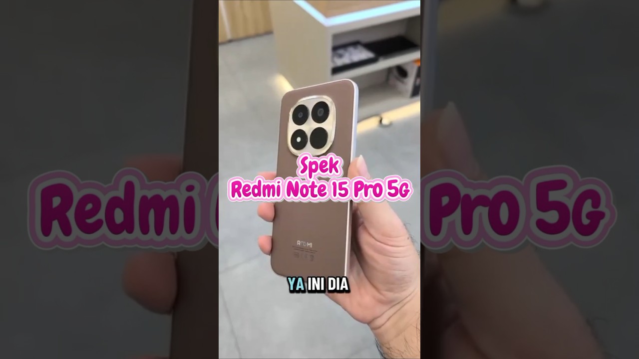 Spek Redmi Note 15 Pro 5G 