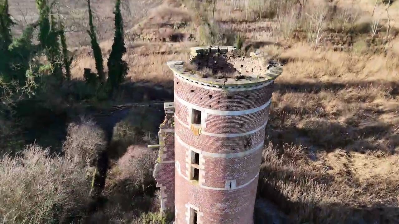 Les vestiges de l'ancienne seigneurie de Hollogne-sur-Geer