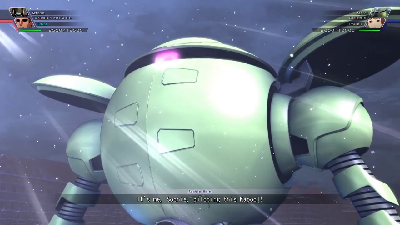 SD Gundam G-Generation Cross Rays - Kapool All Animations