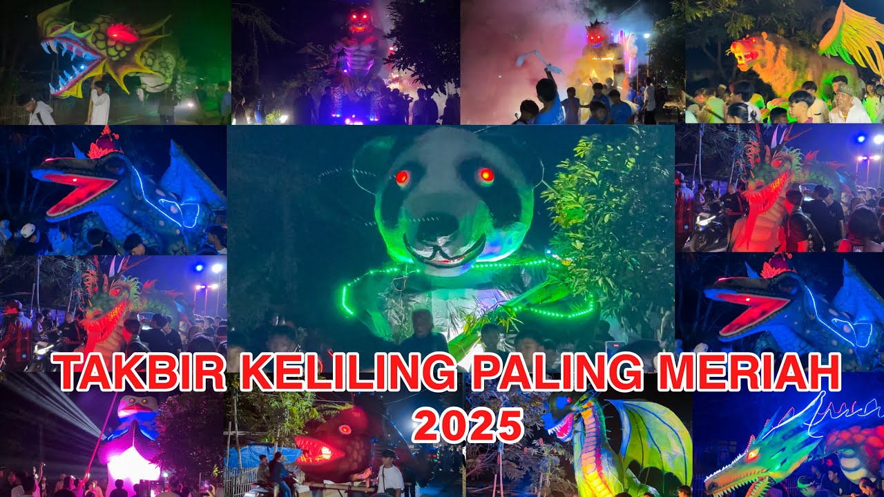 TAKBIR KELILING PALING MERIAH SEDUNIA ‼️ SOUND HOREG SINGADEPOK | TAKBIR KELILING 2025