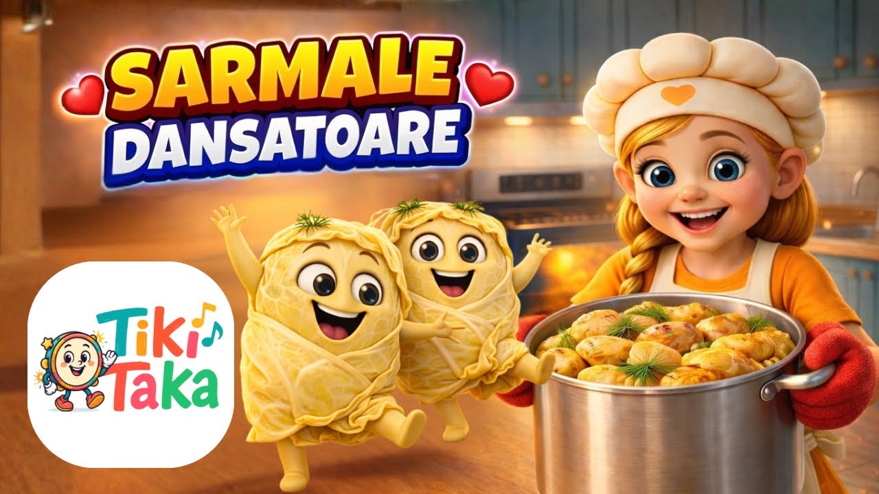 Sarmale Dansatoare (Rețete muzicale cu MiGusta) - Tiki Taka Music for Kids | MiGusta bucătărește