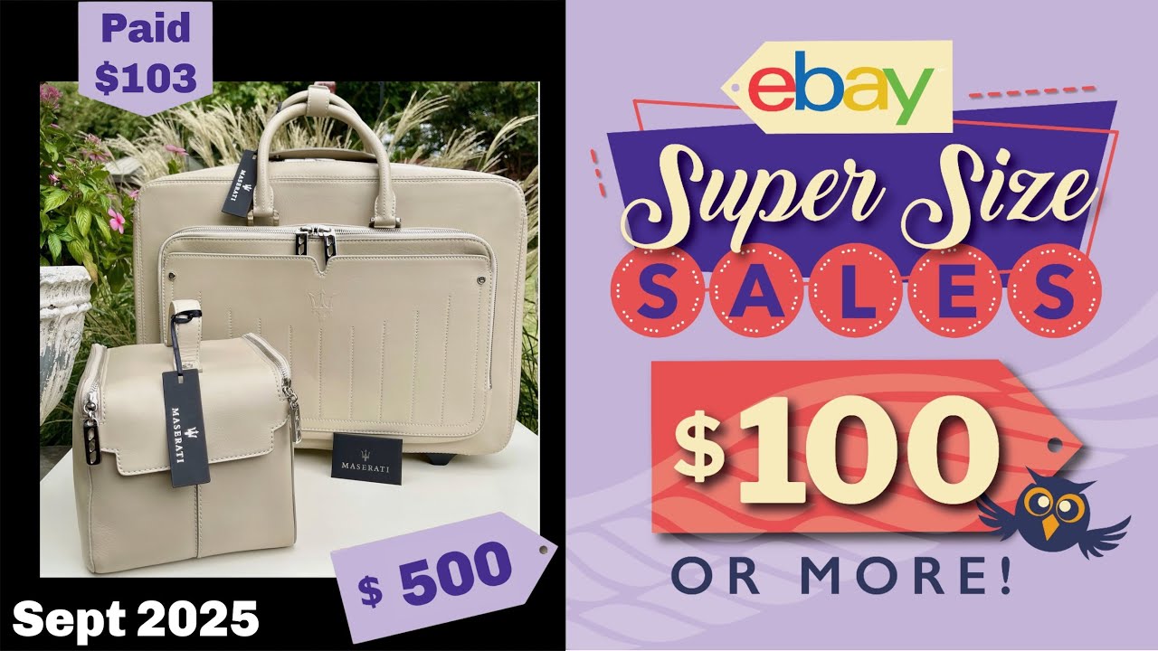 Распродажа суперразмеров на eBay по $100: Hermes, Maserati, Porsche, Майкл Джексон — множество из...