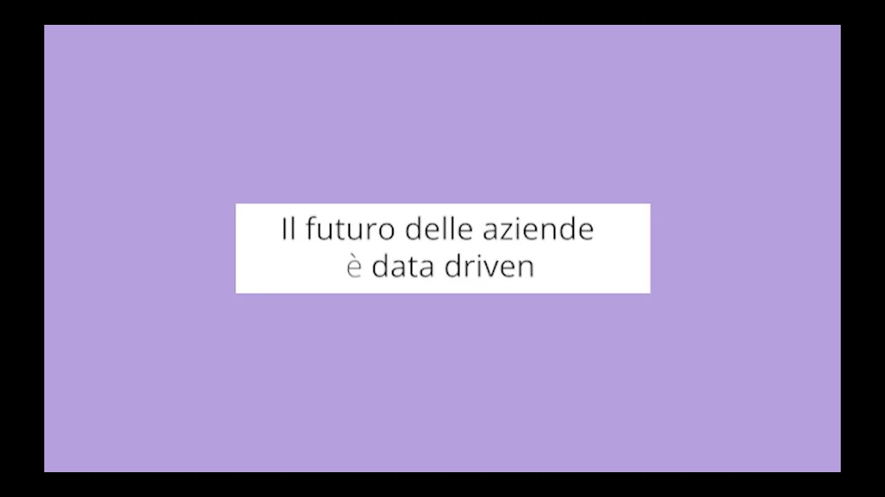 Il futuro delle aziende è data driven