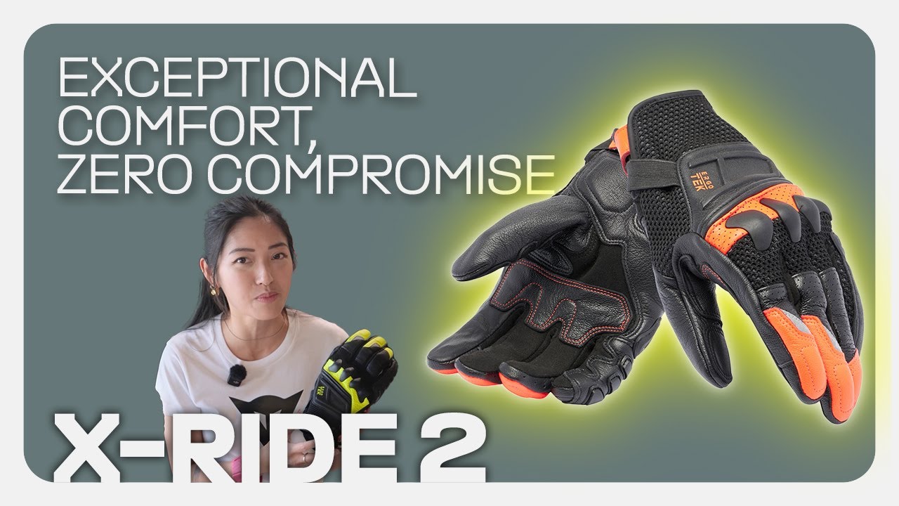 Dainese X-Ride 2 Ergo-Tek Gloves – The Perfect Blend of Sport & Safety!