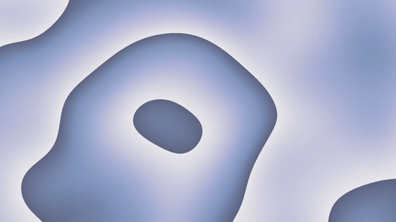 🩶 Dusty Blue Glow | 1HR Seamless 4K Background for Study, Sleep, or Chill
