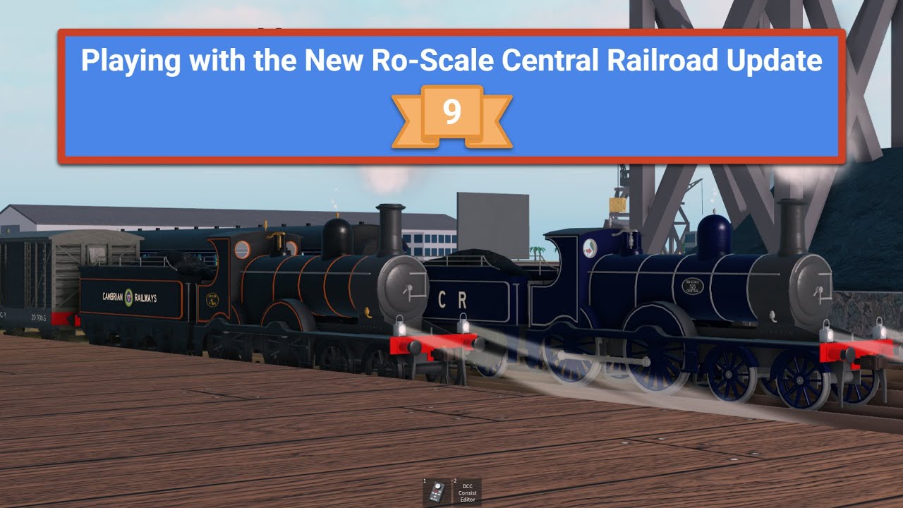 Playing with the New Ro Scale Central Railroad Update 9