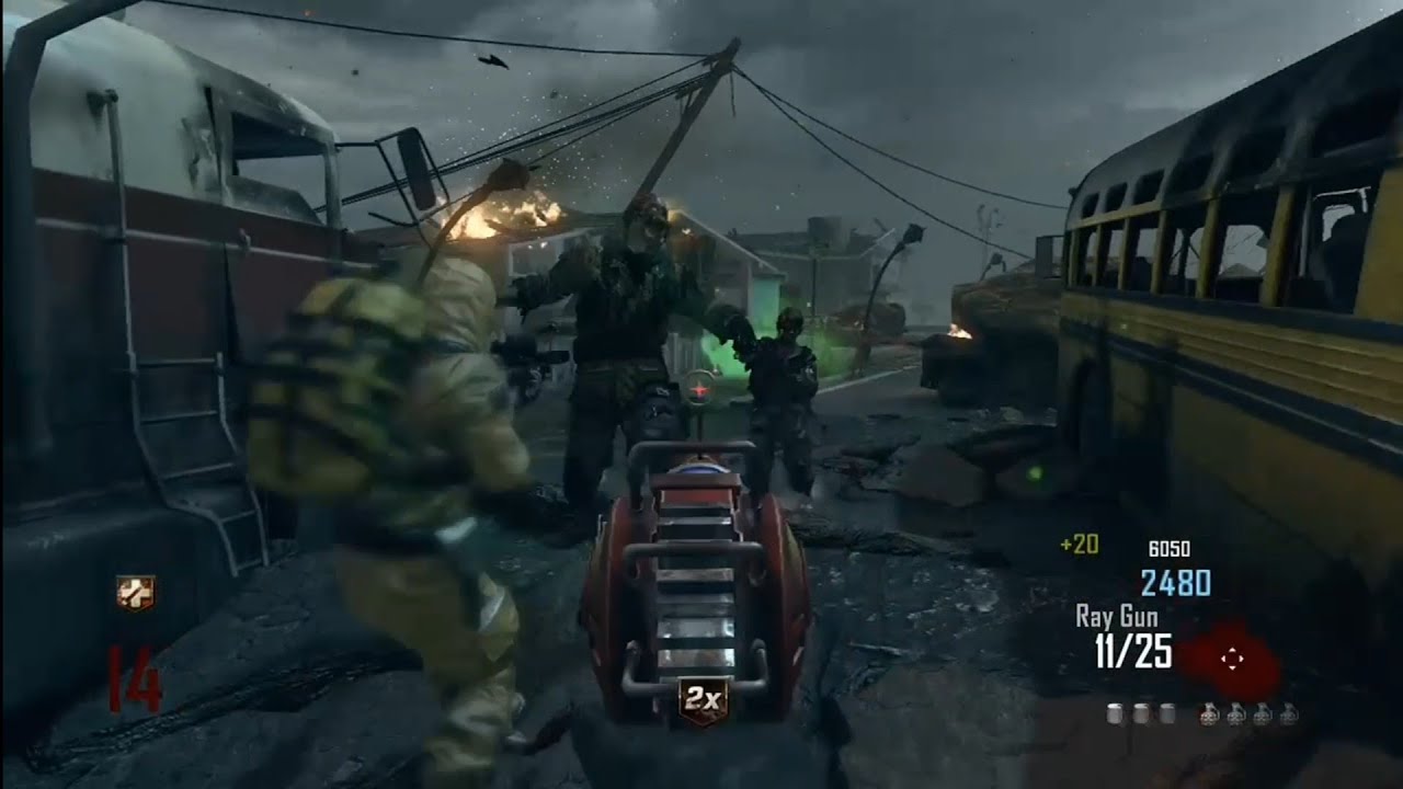 Call Of Duty: Black Ops 2 Zombies | Nuketown - High Round Highlights (Round 20)