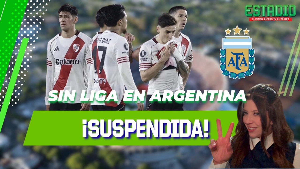 ¡ESCÁNDALO en Argentina! AFA SUSPENDE la jornada 9 por CONFLICTO con ARCA | Estadio Deportes