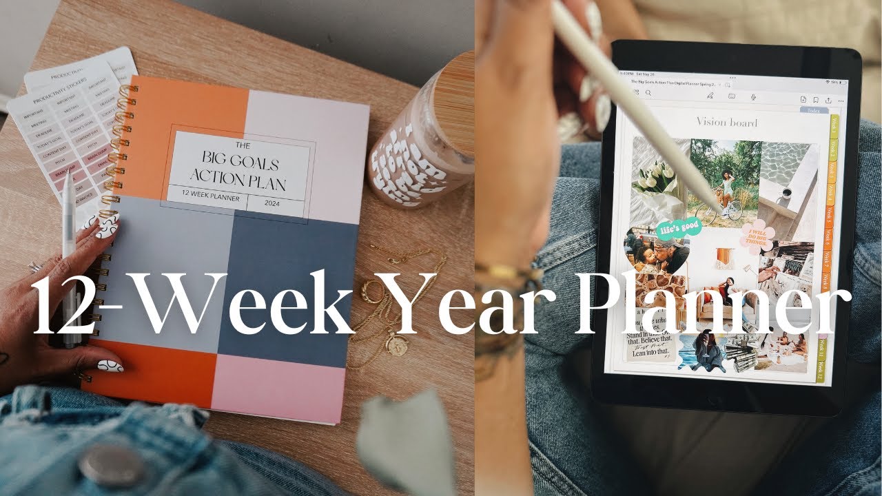 How To Get More Done In 12 Weeks Using *This* Planner | Sunday Jumpstart Paper Co. 🌻📓