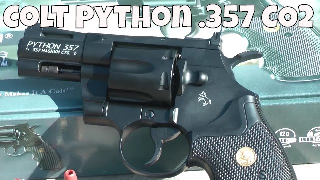 2 GUN MAN - Umarex Colt Python .357 CO2 BB Air Gun - Двуствольный пистолет