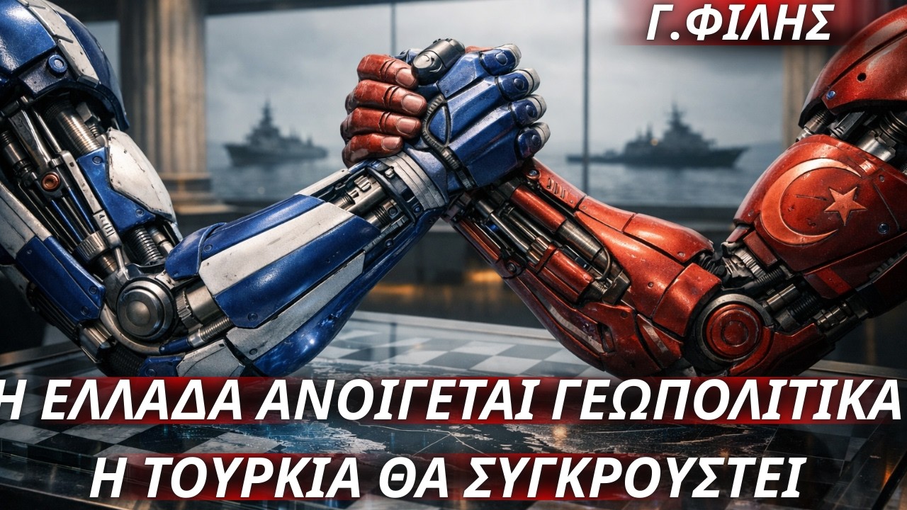 Γεώργιος Φίλης: Η Ελλάδα ανοίγεται γεωπολιτικά- Η Τουρκία δεν θα αποφύγει σύγκρουση στην Μ. Ανατολή