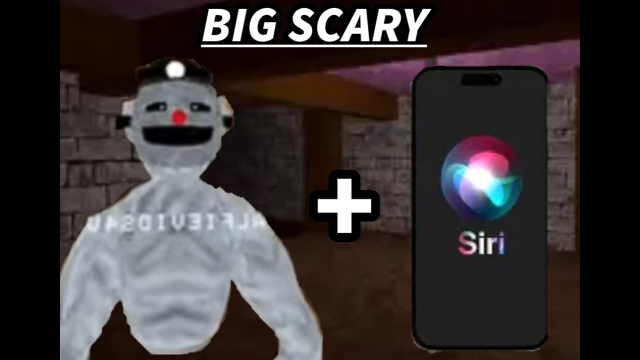Big Scary But Siri Is In Control #ShazamVR #bigscary #siri #vr #challenge 