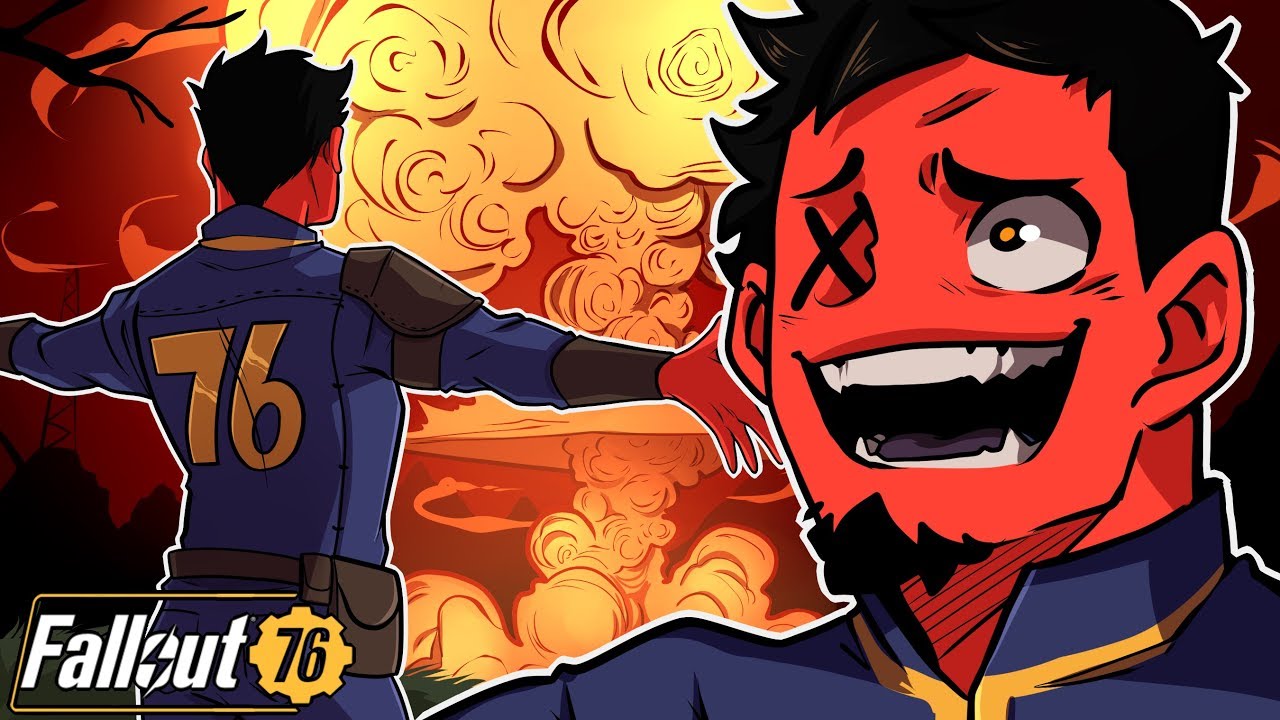EXCLUSIVE Fallout 76 Multiplayer Gameplay! (PVP, Nuke Launch, & Explosion!) FIRST LOOK