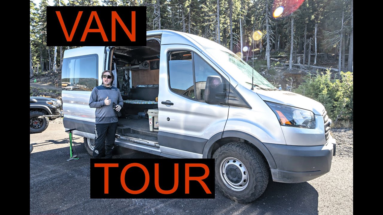DIY Ford Transit Camper VAN TOUR | Simple Build For Weekend Adventures