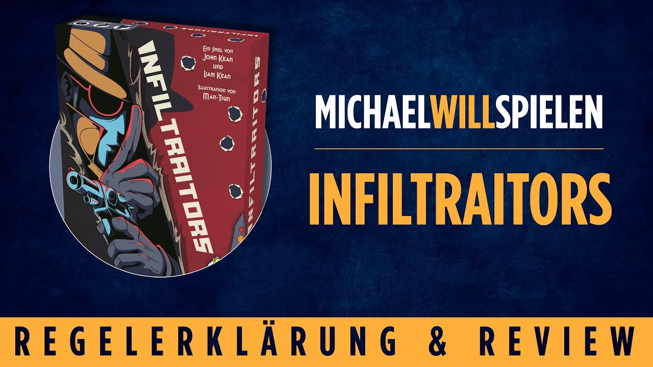 INFILTRAITORS &ndash; Regelerkl&auml;rung und Review &ndash; Spannendes, kooperatives Deduktionsspiel