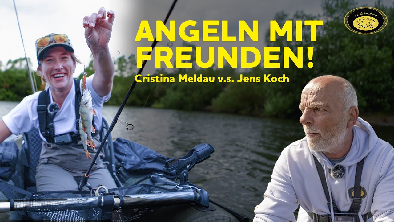 HECHTANGELN AM BAGGERSEE 🐊 – Zu Gast: Cristina Meldau | DUO International | Koch's Angelwelt
